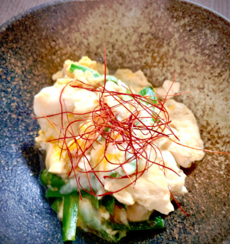 【FKDキッチン!絶品レシピ】豆腐とニラの卵とじ