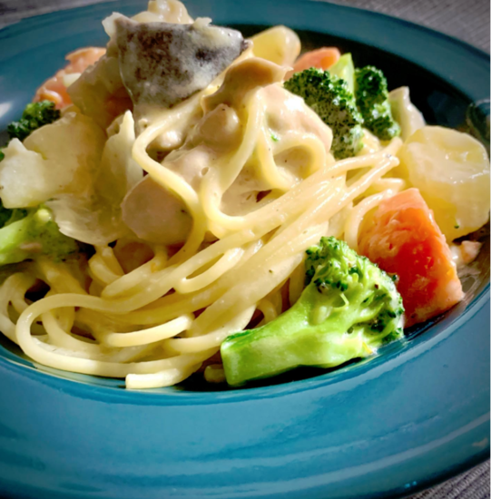 【FKDキッチン！絶品レシピ】ホワイトシチューのパスタ