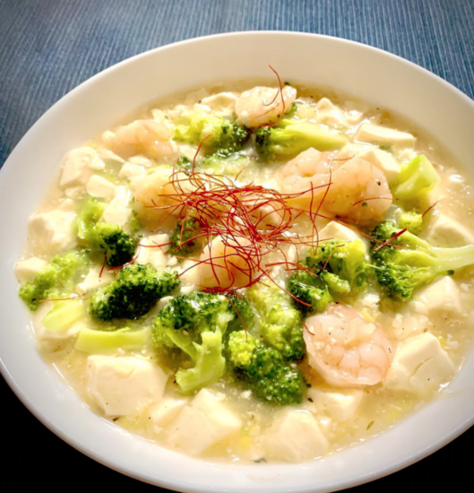 【FKDキッチン！絶品レシピ】ブロッコリーとエビと豆腐の旨煮