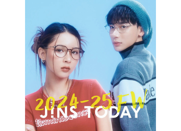 旬を着こなすメガネ「JINS TODAY」24年秋冬の新作第2弾発売！