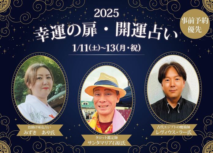 2025 幸運の扉：開運占い