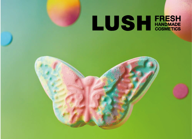 〈LUSH〉バスボム製造体験