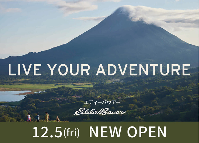 エディー・バウアー　NEW OPEN