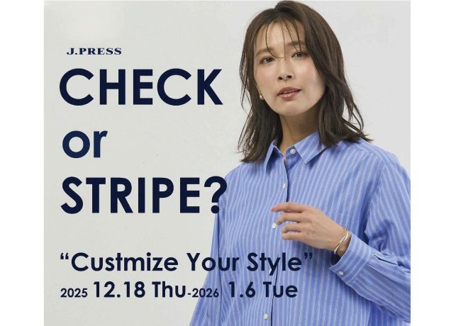 J.PRESS シャツカスタマイズ受注会