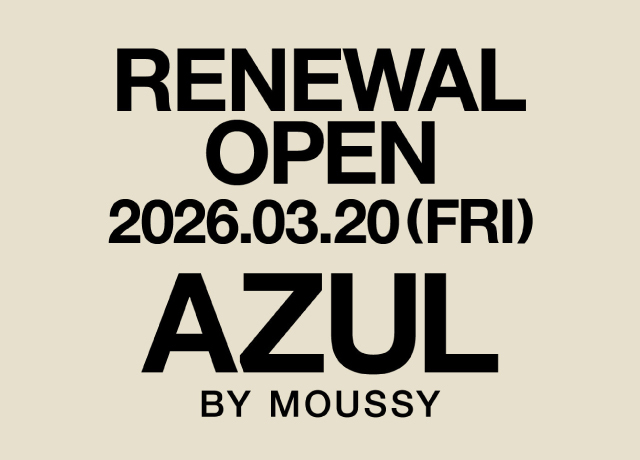 AZUL BY MOUSSY RENEWAL OPEN
