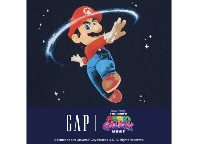 GAP｜ザ・スーパーマリオギャラクシー・ムービー