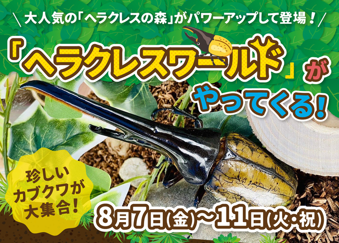 ヘラクレスワールドがやってくる!