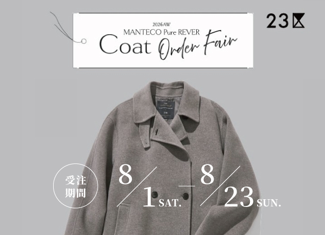 MANTECO Pure REVER Coat Order Fair