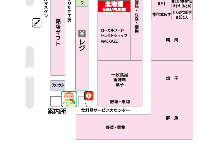 インターパーク店に北海道うまいもの館OPEN!