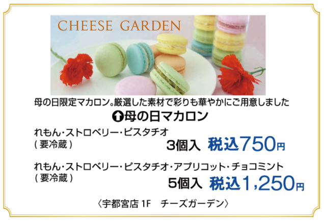 母の日プレゼントフェア