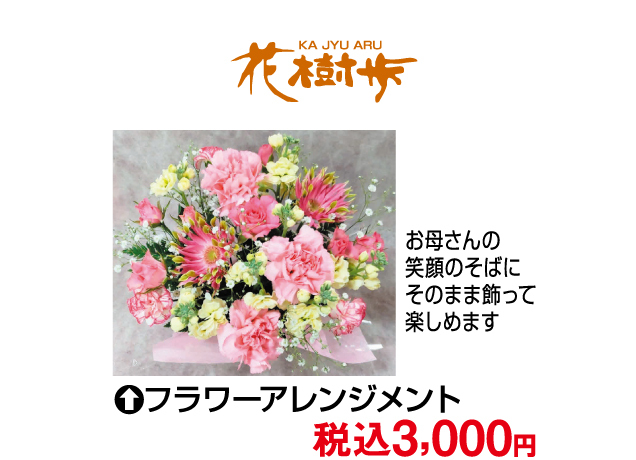 母の日プレゼントフェア