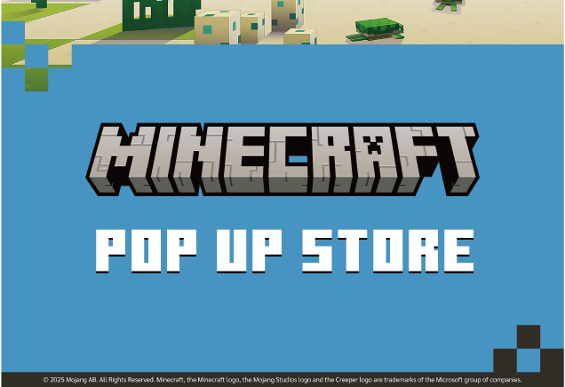 マインクラフトPOP UP SHOP