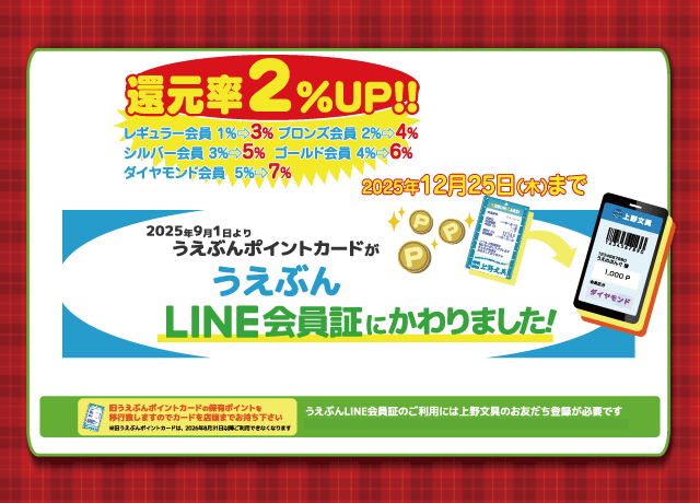 年末年始に必要なものが超お得に！『131周年 上野文具 大創業祭』