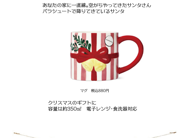 *☆HAPPY MERRY CHRISTMAS☆*～クリスマスを彩る専門店おすすめ商品～