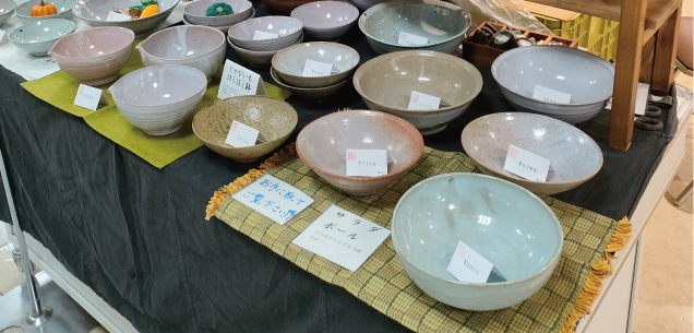 〈日月窯〉小柳和佳奈 期間限定販売会