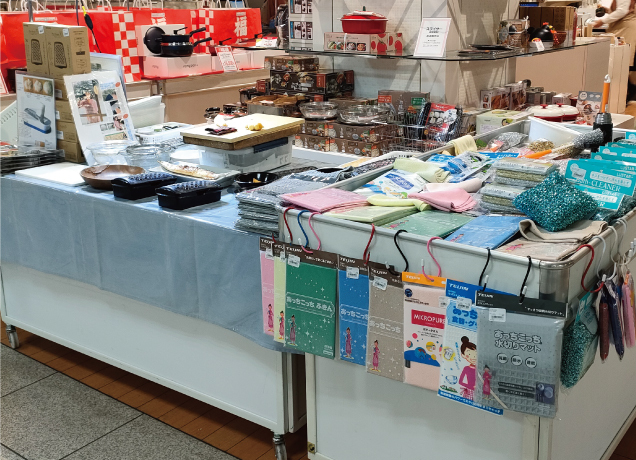 キッチン便利道具実演販売会