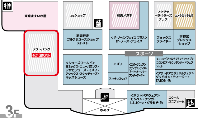 ソフトバンク NEW OPEN