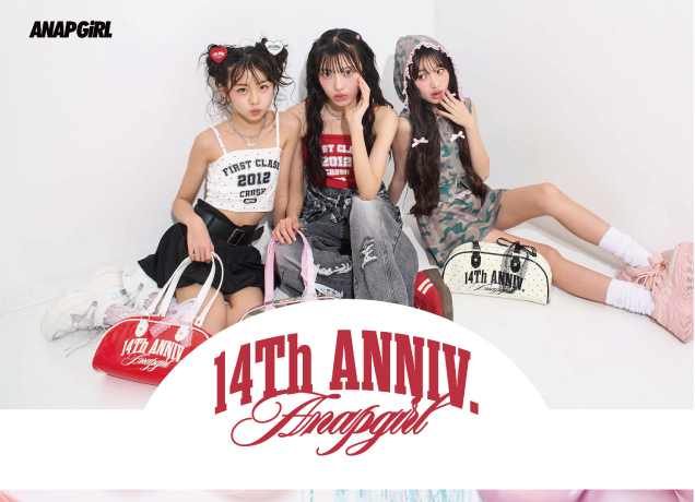 〈ANAP〉周年記念限定商品登場！今だけハンディファンもGET♪