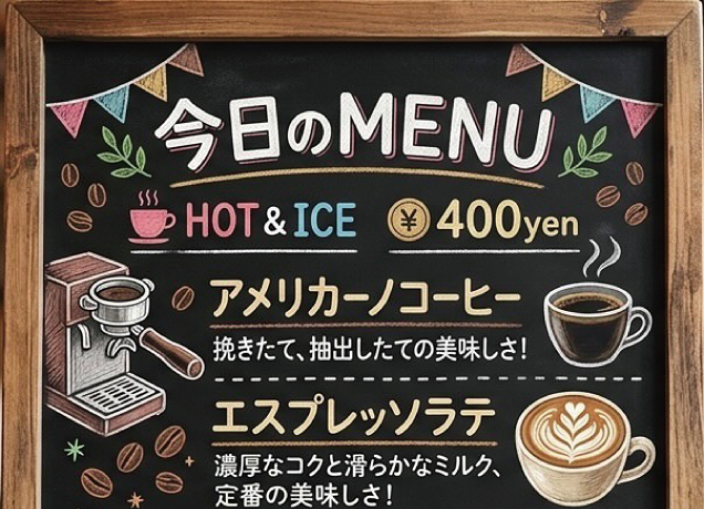 スタンドアップ日替り出店