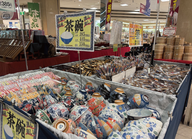 陶器市＆薩摩切子フェア