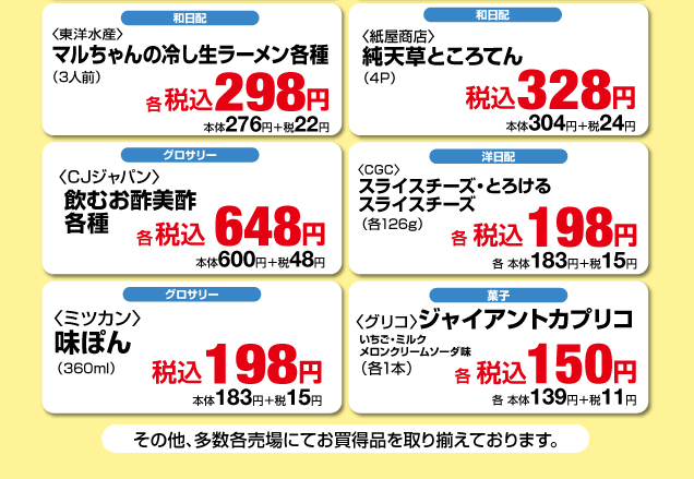 鹿沼店 月曜福の市&福曜日