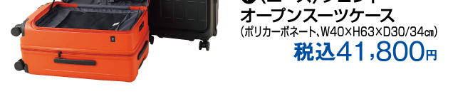 〈福田屋全店共同企画〉スーツケース特別ご優待会