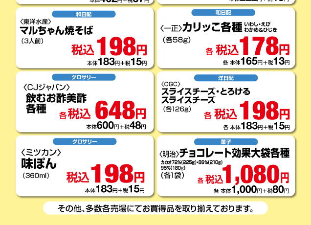 鹿沼店 月曜福の市&福曜日