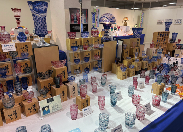 復刻薩摩切子・ガラス工芸品展示即売会