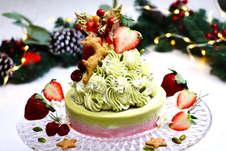 インパで人気のジェラート専門店『ジェラートマスモ』が贈る、魅惑のクリスマスジェラートケーキ