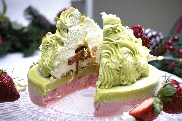 インパで人気のジェラート専門店『ジェラートマスモ』が贈る、魅惑のクリスマスジェラートケーキ