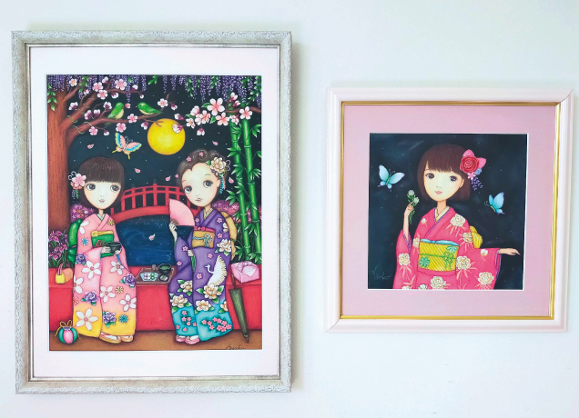 FKDハンドメイド&占いマルシェ/チョークアート展